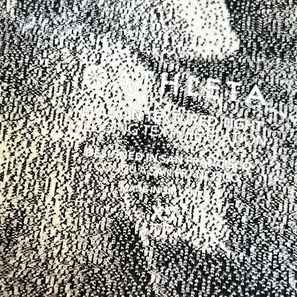 Athleta elation Floral Patterned textured Leggings XS - Picture 6 of 9